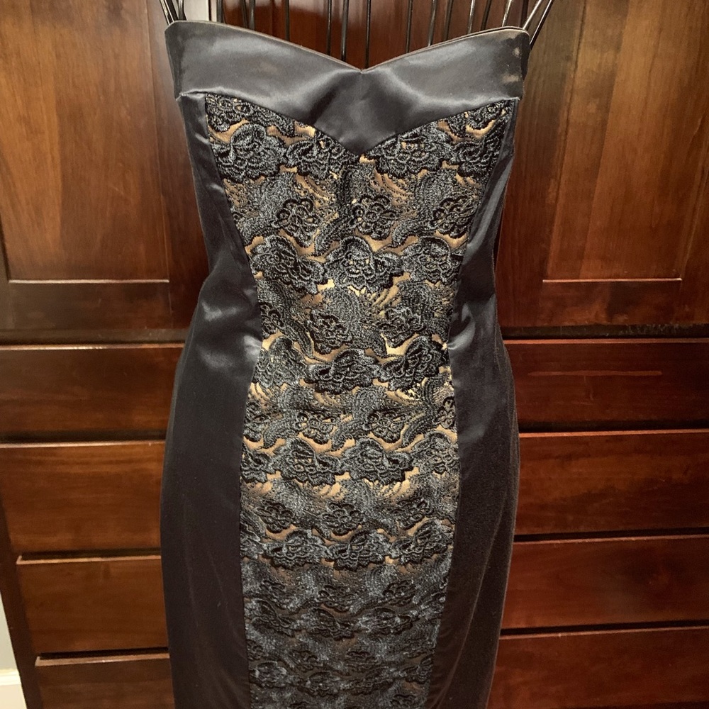 Black tie dress